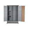 Cupboard Home ESPRIT Container Sky blue Metal 112 x 46 x 174 cm