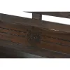 Скамья Home ESPRIT Темно-коричневый древесина тика 196 x 68 x 82 cm