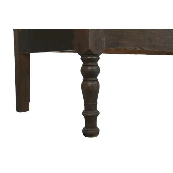 Скамья Home ESPRIT Темно-коричневый древесина тика 196 x 68 x 82 cm
