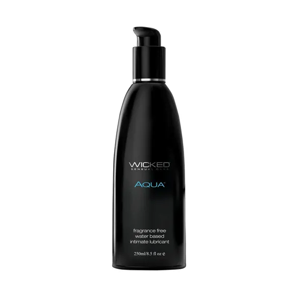 Aqua Fragrance Free Waterbased Lubricant 250 ml Wicked