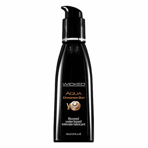 Aqua Cinnamon Bun Waterbased Lubricant 60 ml Wicked