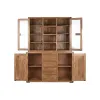 Rhythm stendas Home ESPRIT Ruda Stiklas Akacija 140 x 45 x 180 cm