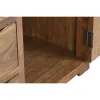 Rhythm stendas Home ESPRIT Ruda Stiklas Akacija 140 x 45 x 180 cm