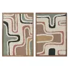 Картина Home ESPRIT Хлопок древесина акации 75 x 3 x 105 cm