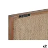 Painting Home ESPRIT Cotton Acacia 60 x 3 x 75 cm