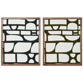 Картина Home ESPRIT Хлопок древесина акации 60 x 3 x 75 cm