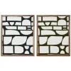 Картина Home ESPRIT Хлопок древесина акации 60 x 3 x 75 cm