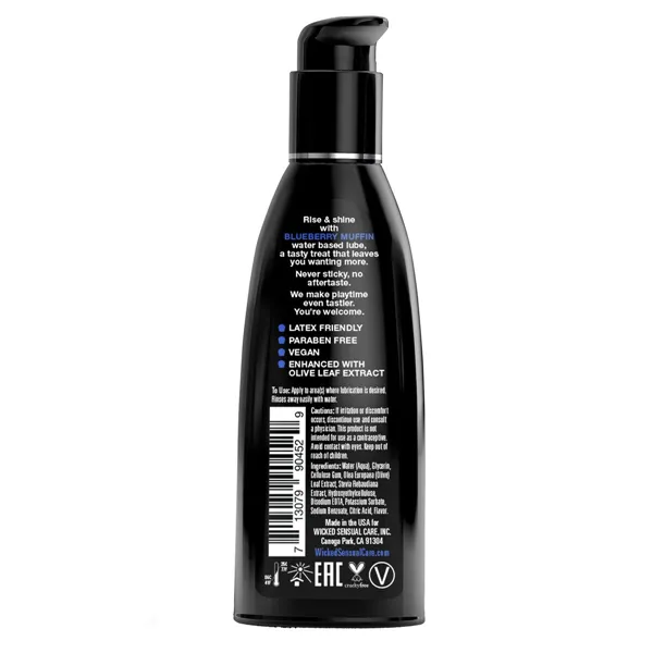 Lubricant Wicked Sensual Care Blueberry 60 ml