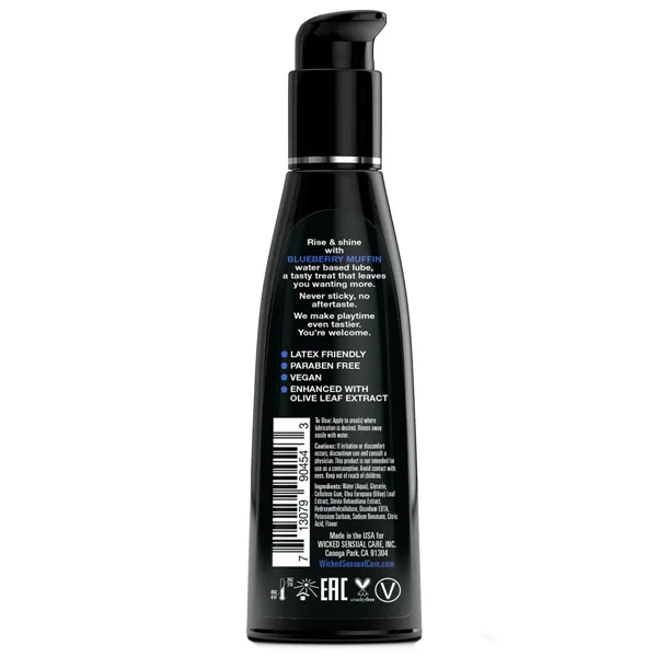 Lubricant Wicked Sensual Care Blueberry 120 ml