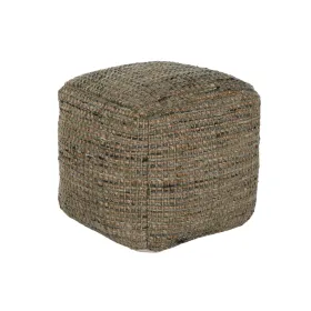 Footrest Home ESPRIT Turquoise 45 x 45 x 45 cm