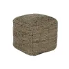 Footrest Home ESPRIT Turquoise 45 x 45 x 45 cm