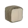Footrest Home ESPRIT Turquoise 45 x 45 x 45 cm