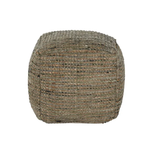Footrest Home ESPRIT Turquoise 45 x 45 x 45 cm