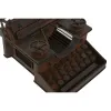 Decorative Figure Home ESPRIT Bronze Vintage Typewriter 15 x 18 x 12 cm