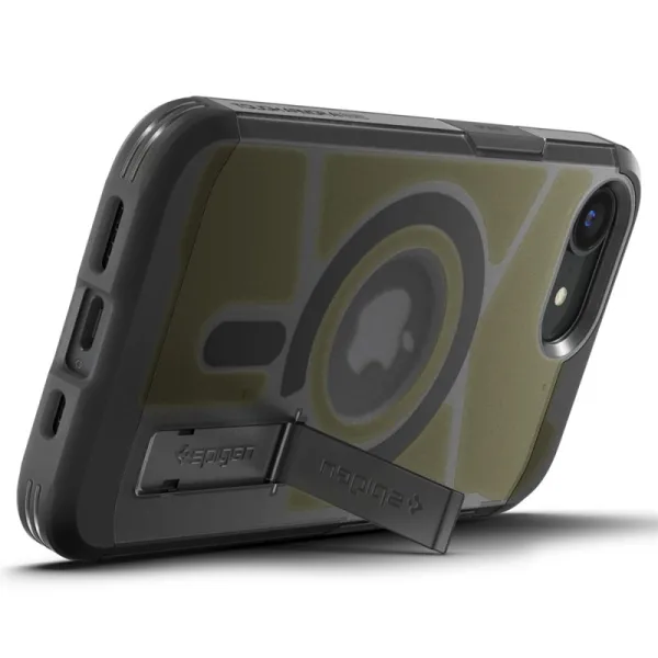 Spigen Tough Armor Mag MagSafe - Case for iPhone 17e / 16e (Frost Black)