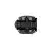 Office chair wheels - 5 pcs - black