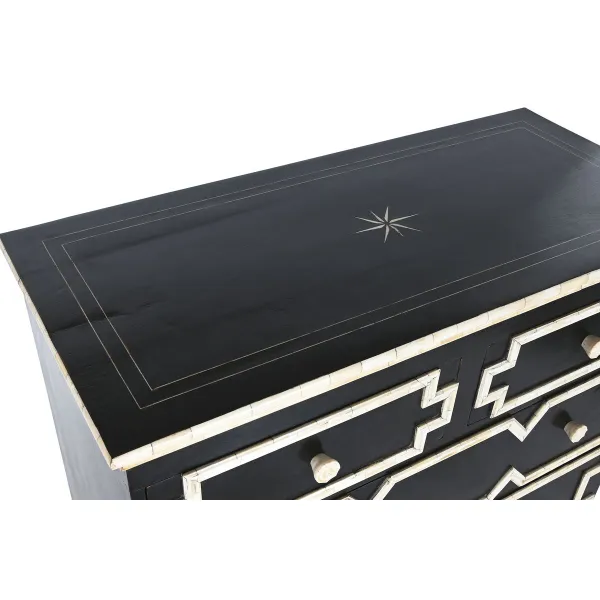 Kumode Home ESPRIT Melns 111 x 51 x 99 cm
