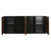 Устройство Home ESPRIT Коричневый Чёрный Деревянный MDF 188,4 X 42,1 X 80,6 cm