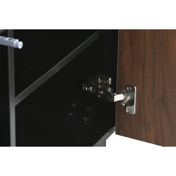 Televizoriaus baldai Home ESPRIT Ruda Juoda 161,2 X 40 X 45,5 cm