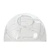 Vase Home ESPRIT Transparent Crystal Modern 12 x 12 x 17 cm