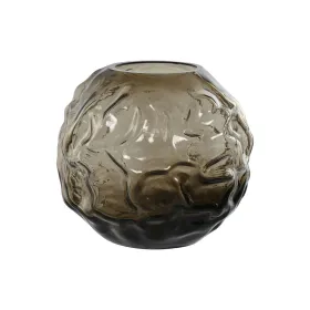 Кувшин Home ESPRIT Темно-коричневый Стеклянный современный 21,5 x 21,5 x 19 cm