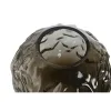 Vase Home ESPRIT Dark brown Crystal Modern 21,5 x 21,5 x 19 cm