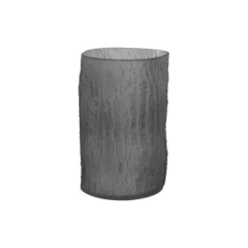 Vāze Home ESPRIT Pelēks Stikls Moderns 13 x 13 x 21 cm