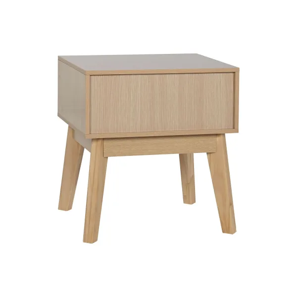 Naktsskapītis Home ESPRIT Dabisks 45 x 36 x 49 cm