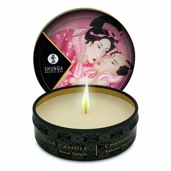 Massage Candle Shunga Rose Petals