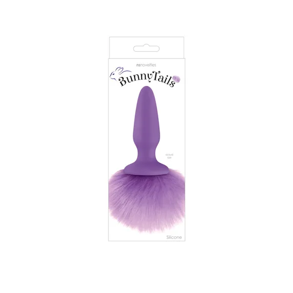 Anal plug NS Novelties Bunny Tails Purple