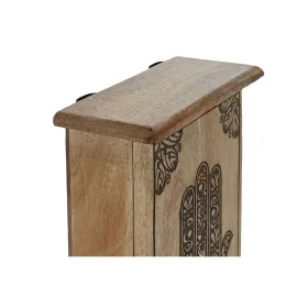 Atslēgu skapis Home ESPRIT Dabisks 18 x 7,5 x 28 cm