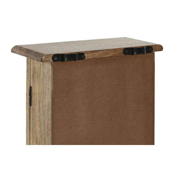 Key cupboard Home ESPRIT Natural 18 x 7,5 x 28 cm