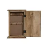 Key cupboard Home ESPRIT Natural 18 x 7,5 x 28 cm