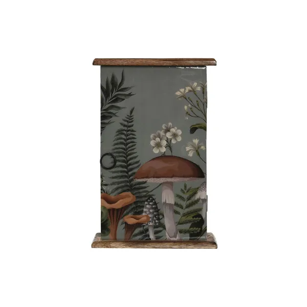 Atslēgu skapis Home ESPRIT Dabisks 18 x 7,5 x 28 cm