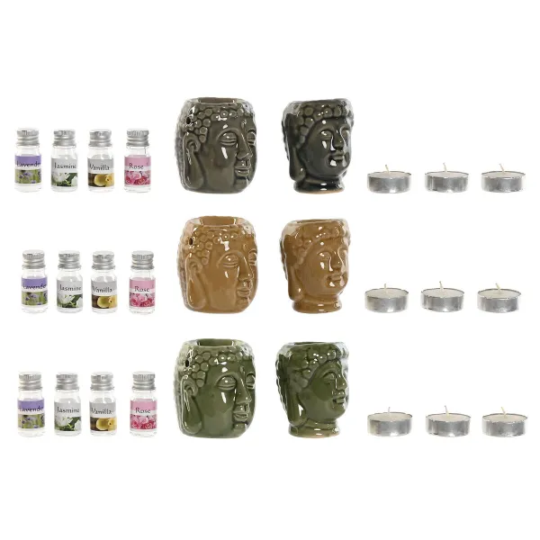 Essential oil burner Home ESPRIT 17 x 13,5 x 8 cm (3 Units)
