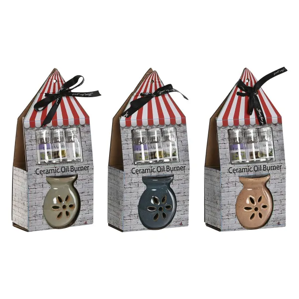 Eterinių aliejų degiklis Home ESPRIT 11 x 6 x 24,5 cm (3 vnt.)