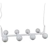 Потолочный светильник Home ESPRIT Белый Металл Стеклянный 110 x 45 x 23 cm