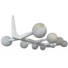 Потолочный светильник Home ESPRIT Белый Металл Стеклянный 110 x 45 x 23 cm