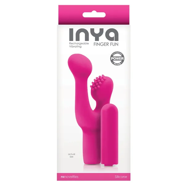 Dual Stimulation Vibe NS Novelties Inya Pink