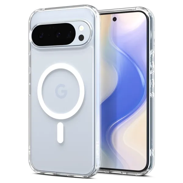 Spigen Ultra Hybrid Mag MagSafe - Case for Google Pixel 10 / 10 Pro (Clear/White)