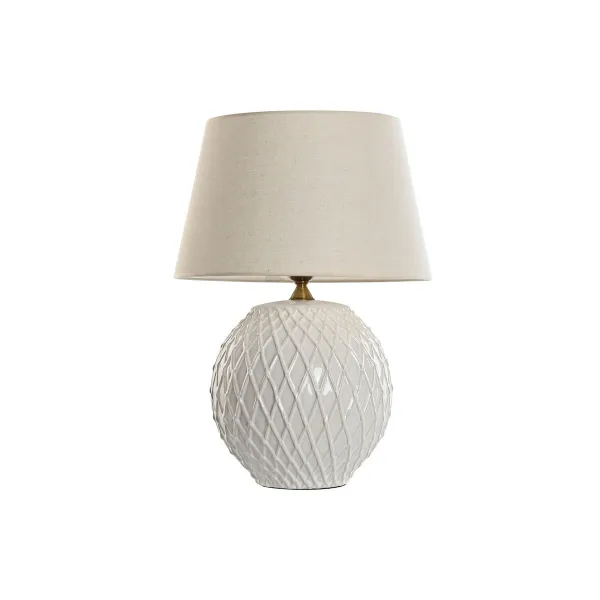Galda lampa Home ESPRIT Balts 50 W 220 V