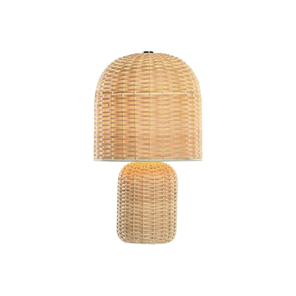 Galda lampa Home ESPRIT Bēšs