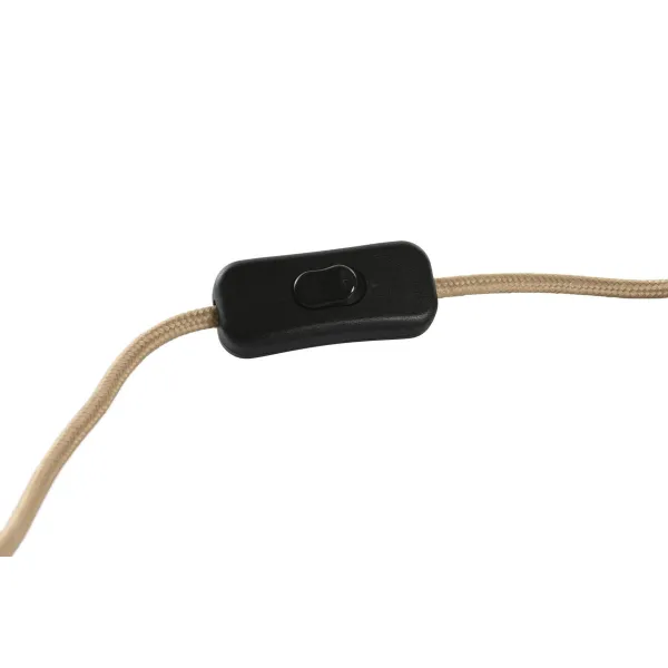 Galda lampa Home ESPRIT Bēšs