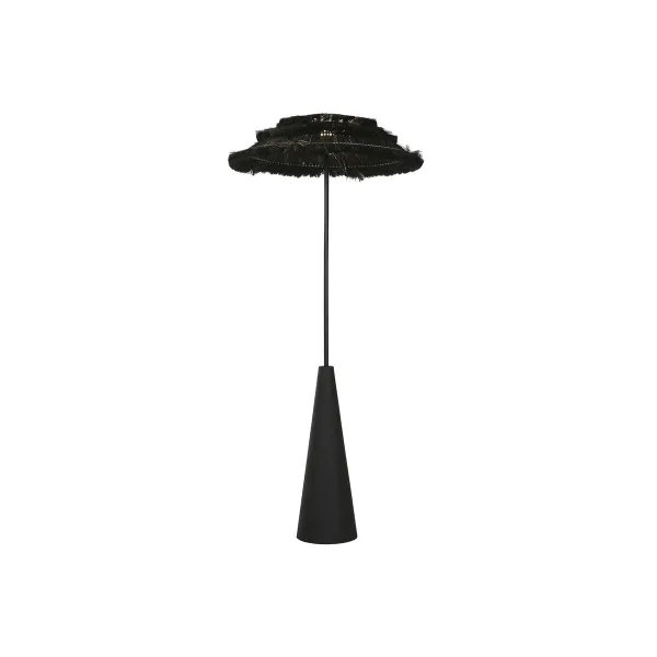 Lattialamppu Home ESPRIT Musta 80 x 80 x 171 cm