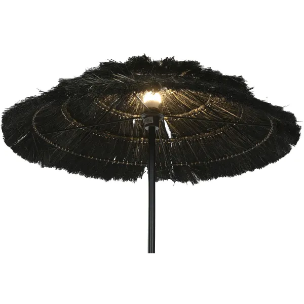 Grīdas lampa Home ESPRIT Melns 80 x 80 x 171 cm