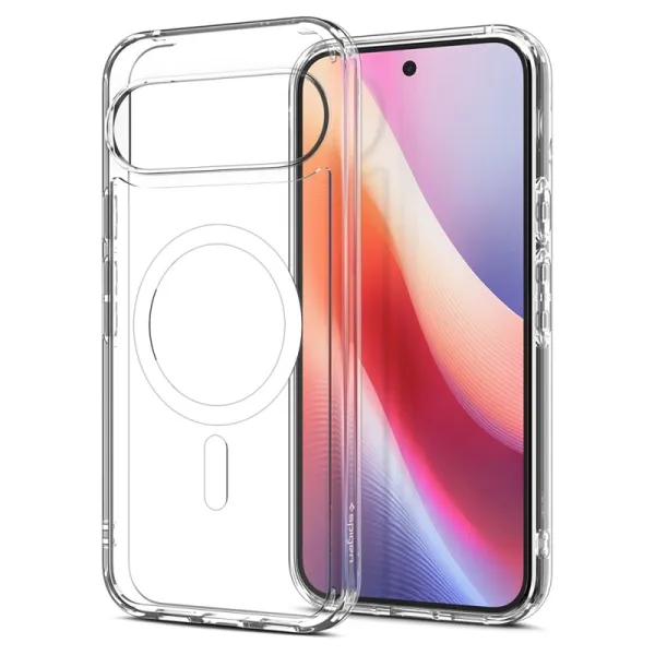 Spigen Ultra Hybrid Mag MagSafe - Case for Google Pixel 10 / 10 Pro (Clear/White)