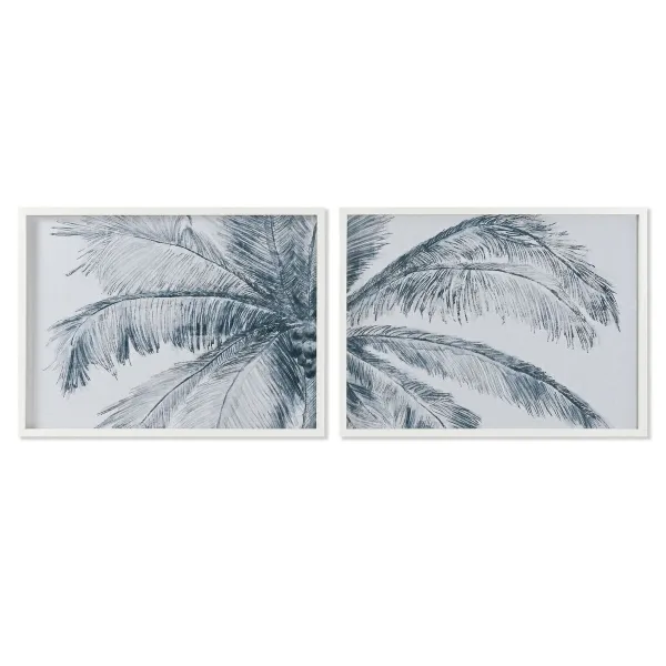 Paveikslas Home ESPRIT Stiklas Eglė 80 x 2 x 60 cm