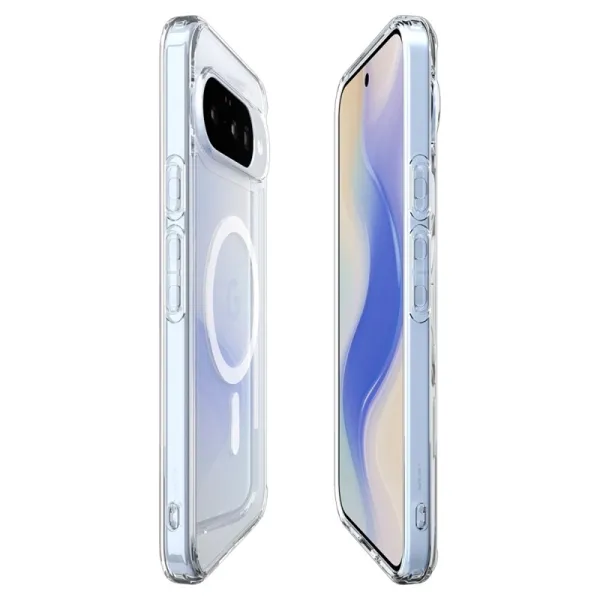 Spigen Ultra Hybrid Mag MagSafe - Case for Google Pixel 10 / 10 Pro (Clear/White)