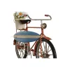 Decorative Figure Home ESPRIT Blue Green Orange 31 x 8,5 x 19 cm (3 Units)