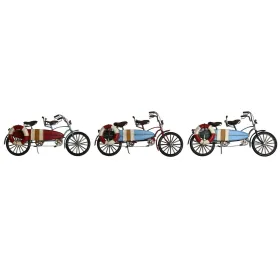 Dekoratīvās figūriņas Home ESPRIT Zils Sarkans Tumši Zils 31 x 10 x 15 cm (3 gb.)
